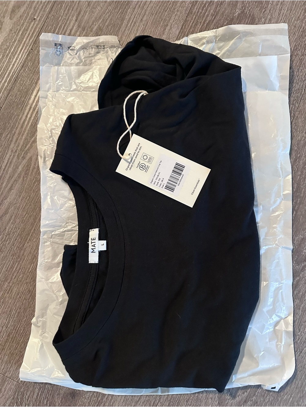 MATE Organic Cotton Relaxed Crop Tee